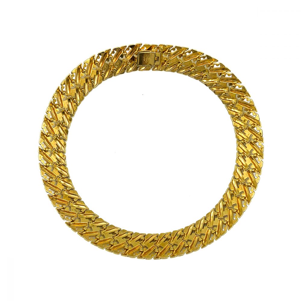 Vintage Grosse Herringbone Necklace