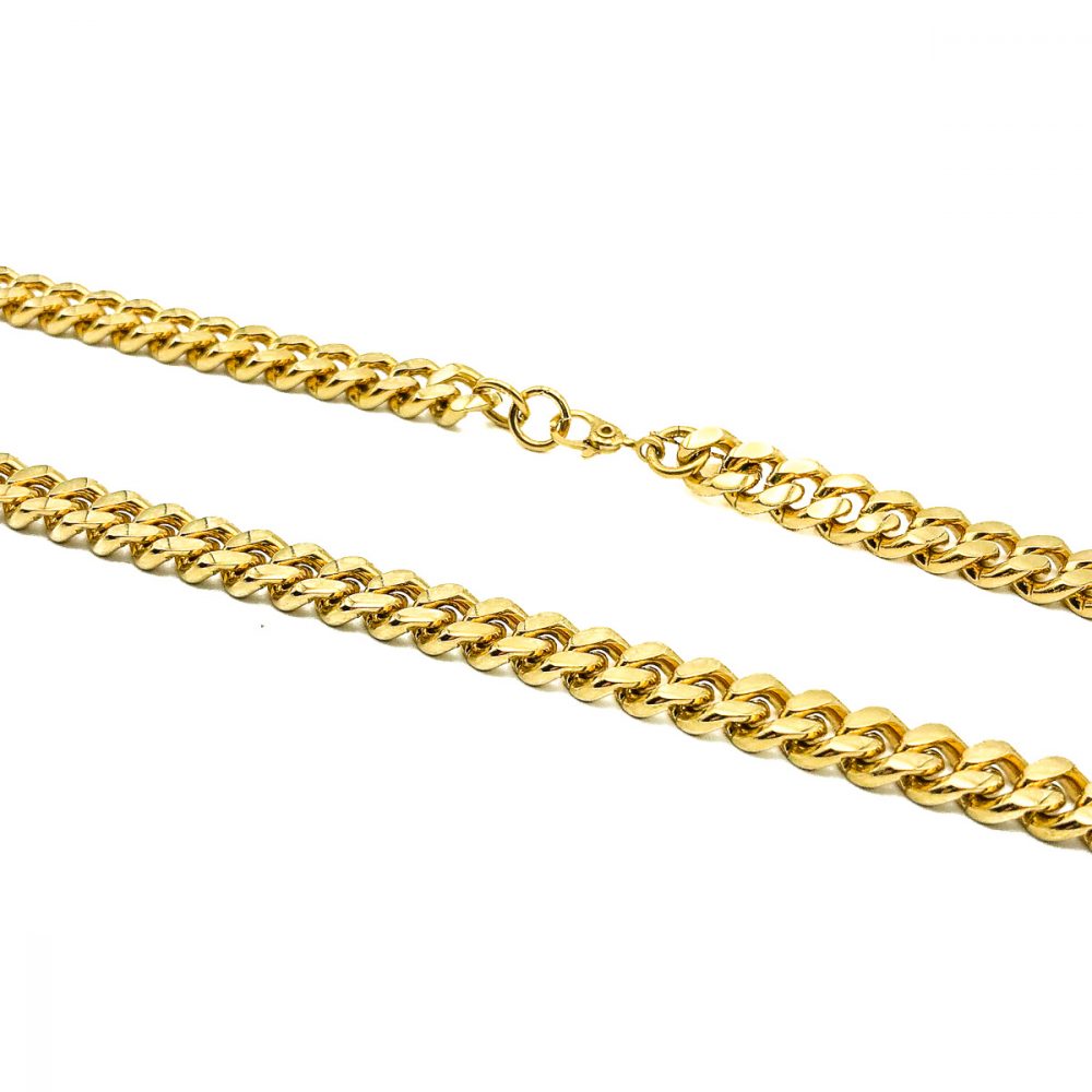 Vintage Monet Flattened Curb Link Chain