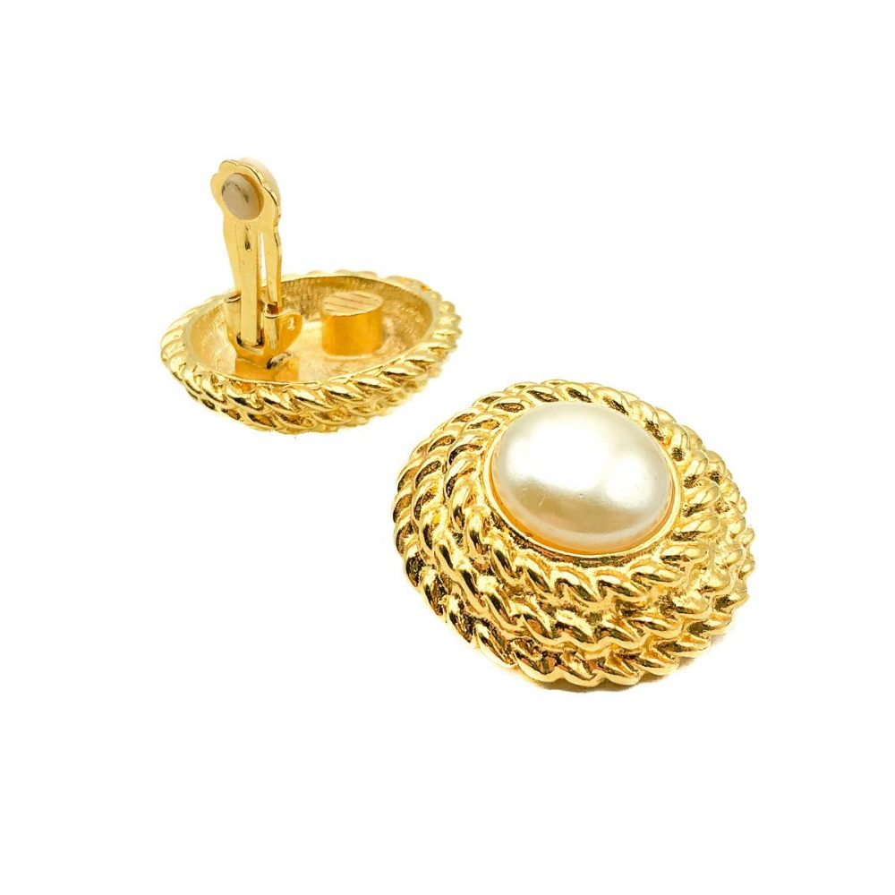 Vintage Pearl Rope Earring