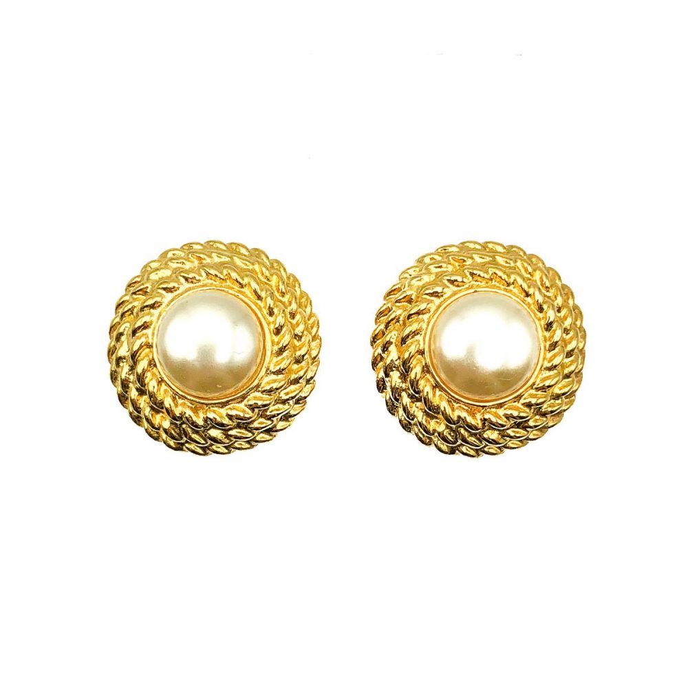 Vintage Pearl Rope Earring