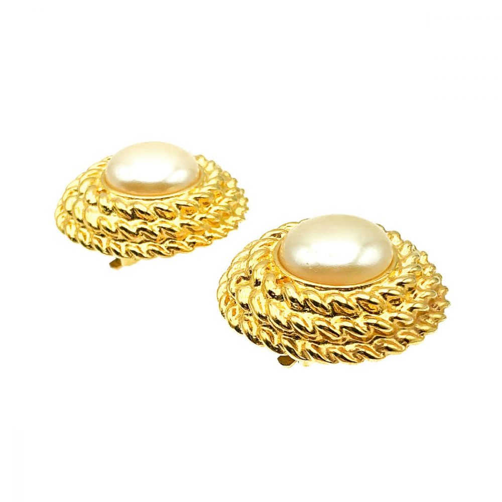 Vintage Pearl Rope Earring