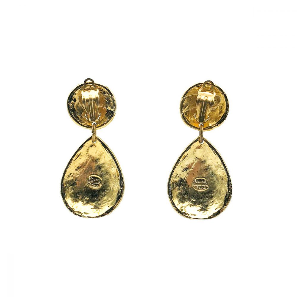 Vintage Edouard Rambaud Pearl Earrings