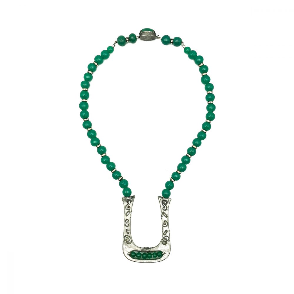 Deco Green Paste Sautoir