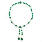 Deco Melon Glass Sautoir