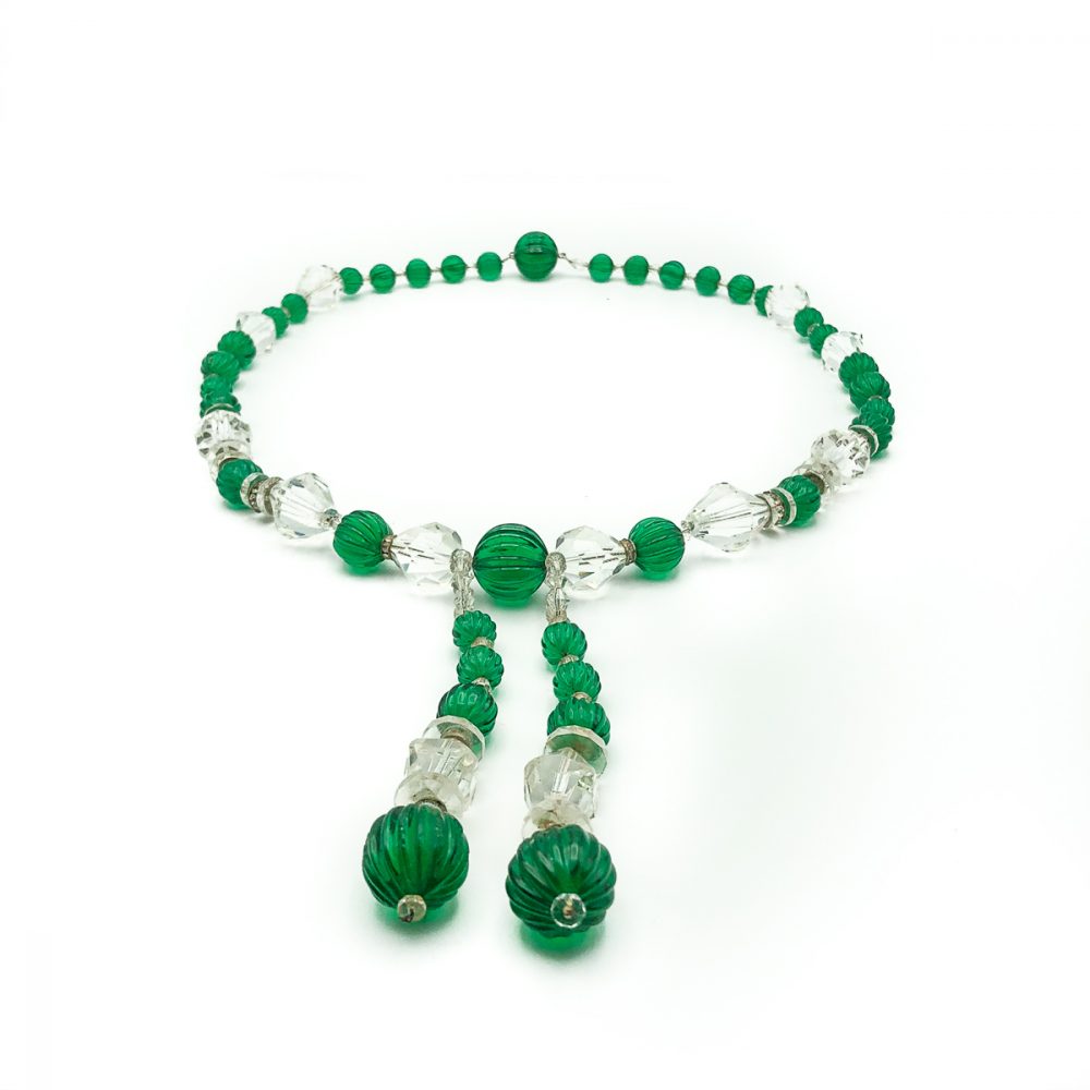 Deco Melon Glass Sautoir