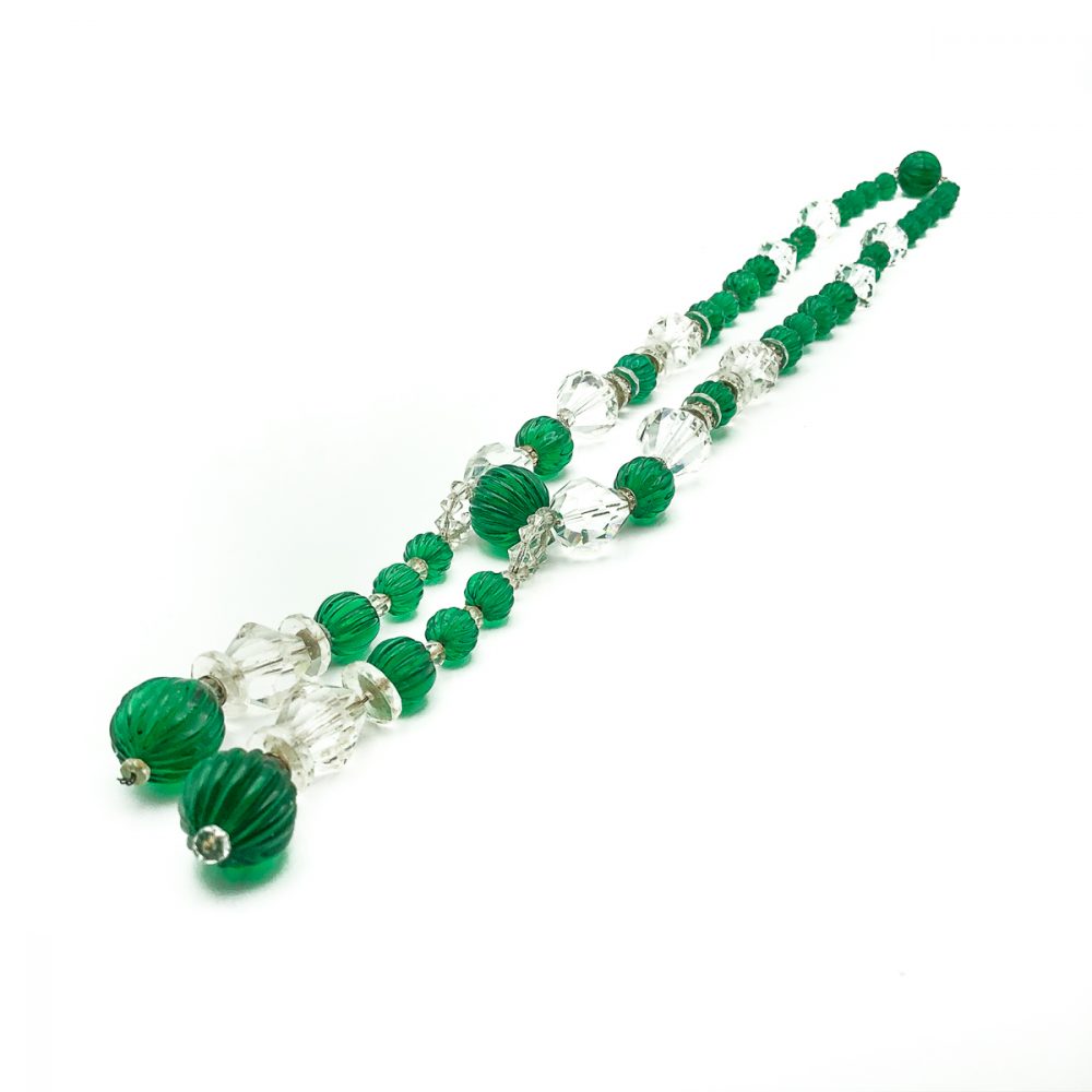 Deco Melon Glass Sautoir