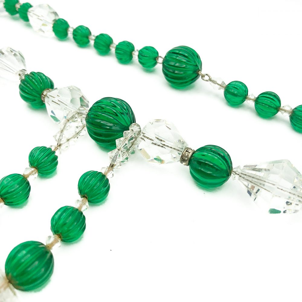Deco Melon Glass Sautoir