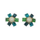 Jennifer Gibson Jewellery Vintage Ciner Flower Earrings 9 964 (6) Vintage Ciner Flower Earrings