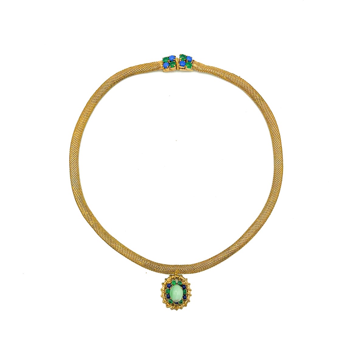 Jennifer Gibson Jewellery Vintage Dior All at Sea Collar 11 965 (2) Vintage Dior All at Sea Collar
