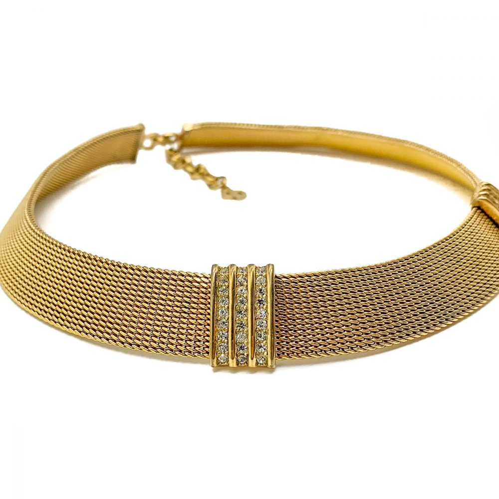 Vintage Dior Mesh Collar
