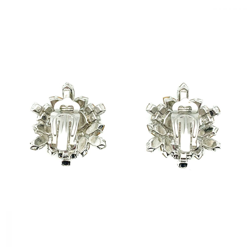 Vintage Dior Pearl Star Earrings