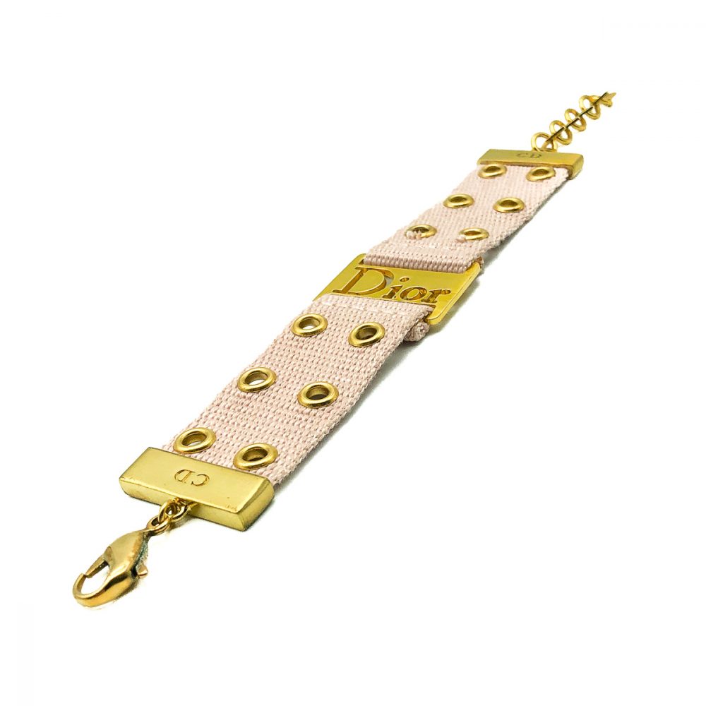 Dior Logo Strap Bracelet
