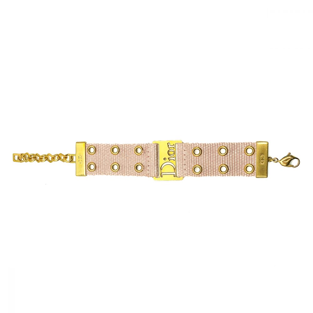 Dior Logo Strap Bracelet
