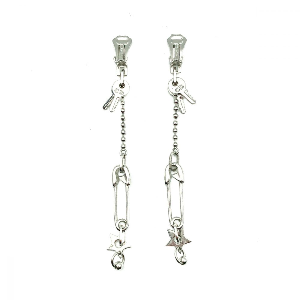 Dior Safety Pin Earrings