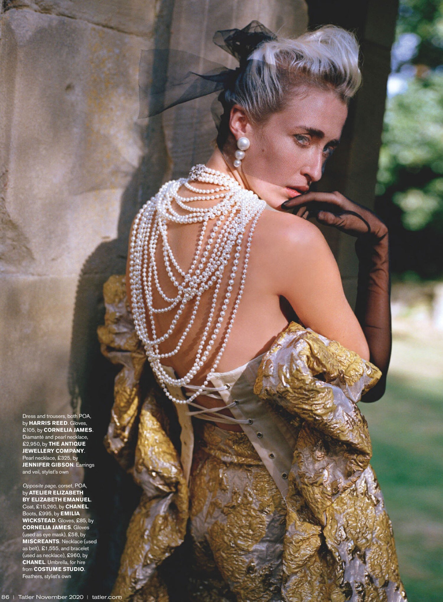 Jennifer Gibson Jewellery Pearl Necklace Georgia Howorth Oli Kearon Tatler Nov 2020 (2)