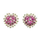 Jennifer Gibson Jewellery Vintage Dior Heart Earrings 17 989 (2) Vintage Dior Heart Earrings