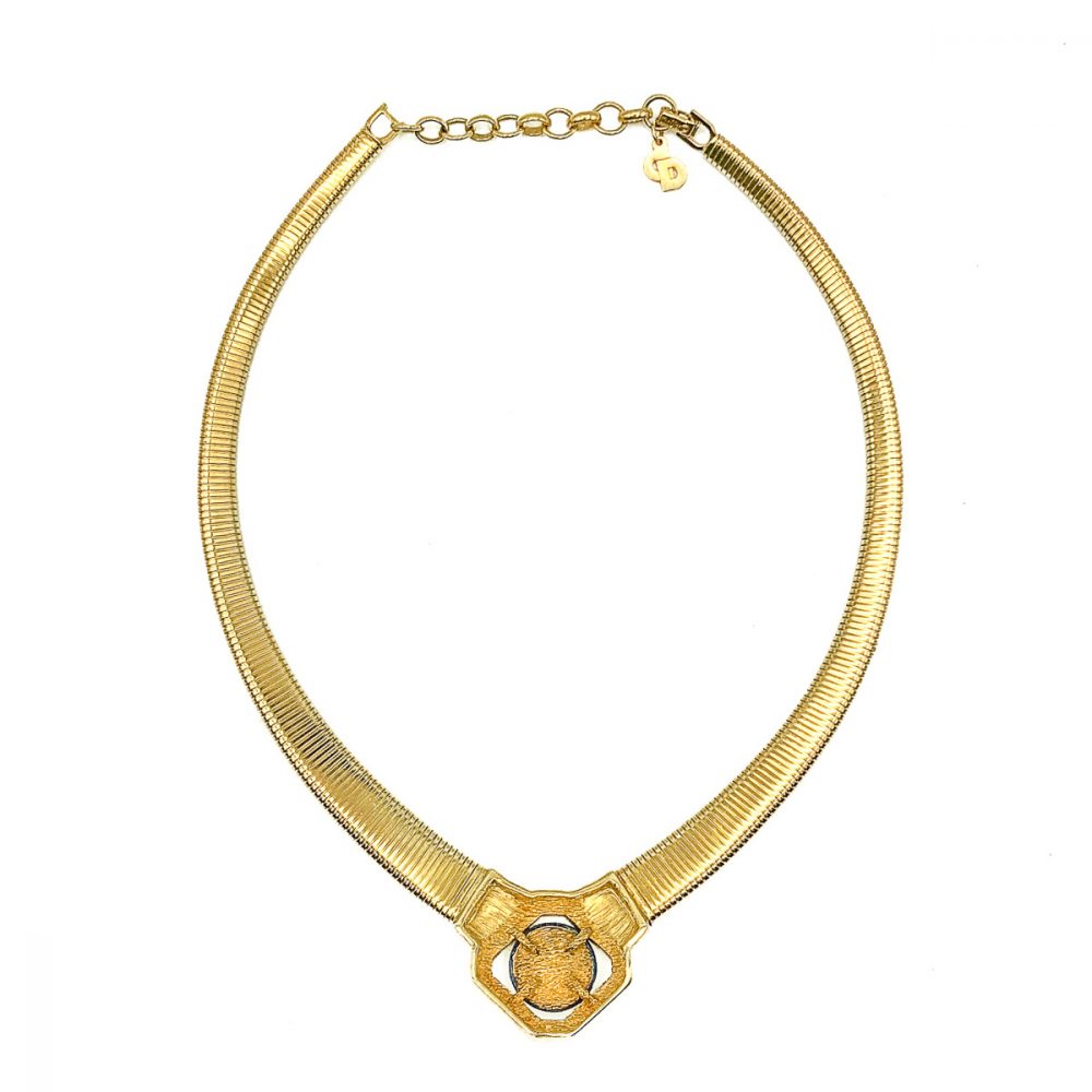 Vintage Dior Lapis Necklace