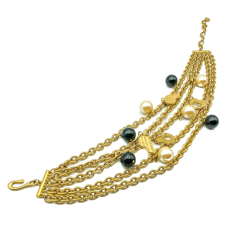 Vintage Givenchy Chain Charm Collar