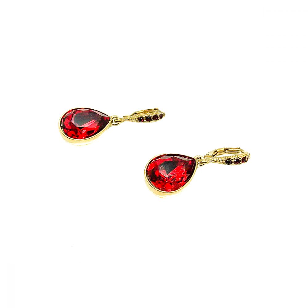 Givenchy Ruby Droplet Earrings