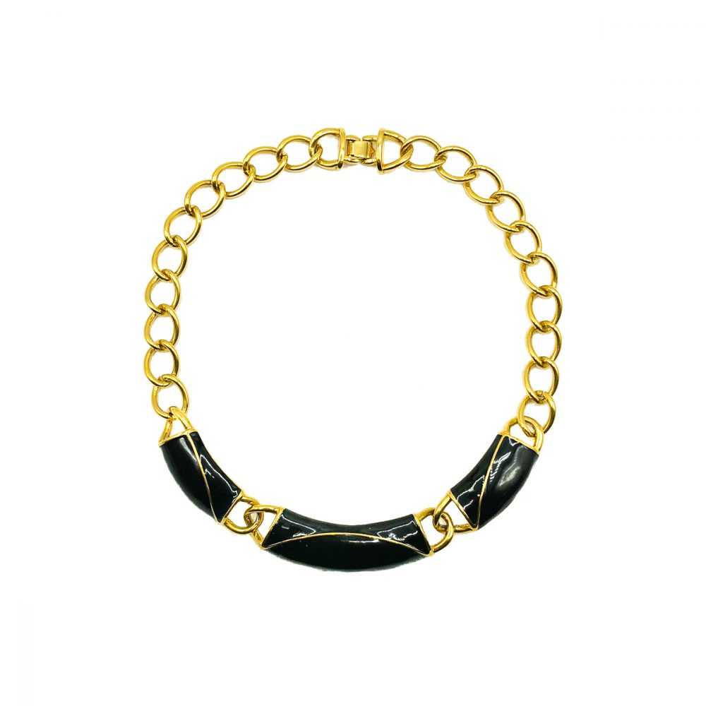 Vintage Monet Enamel Collar