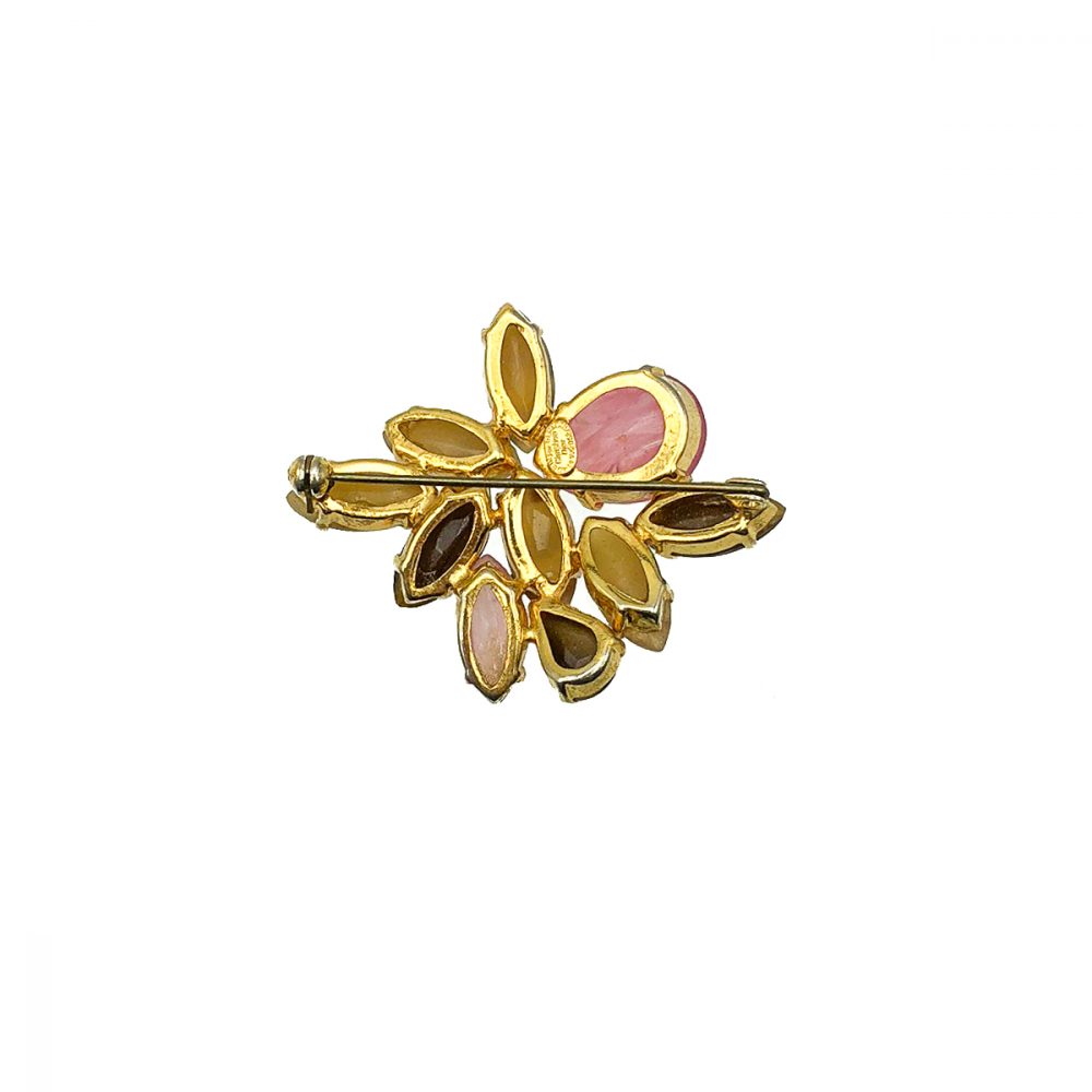 Vintage Dior Glass Brooch
