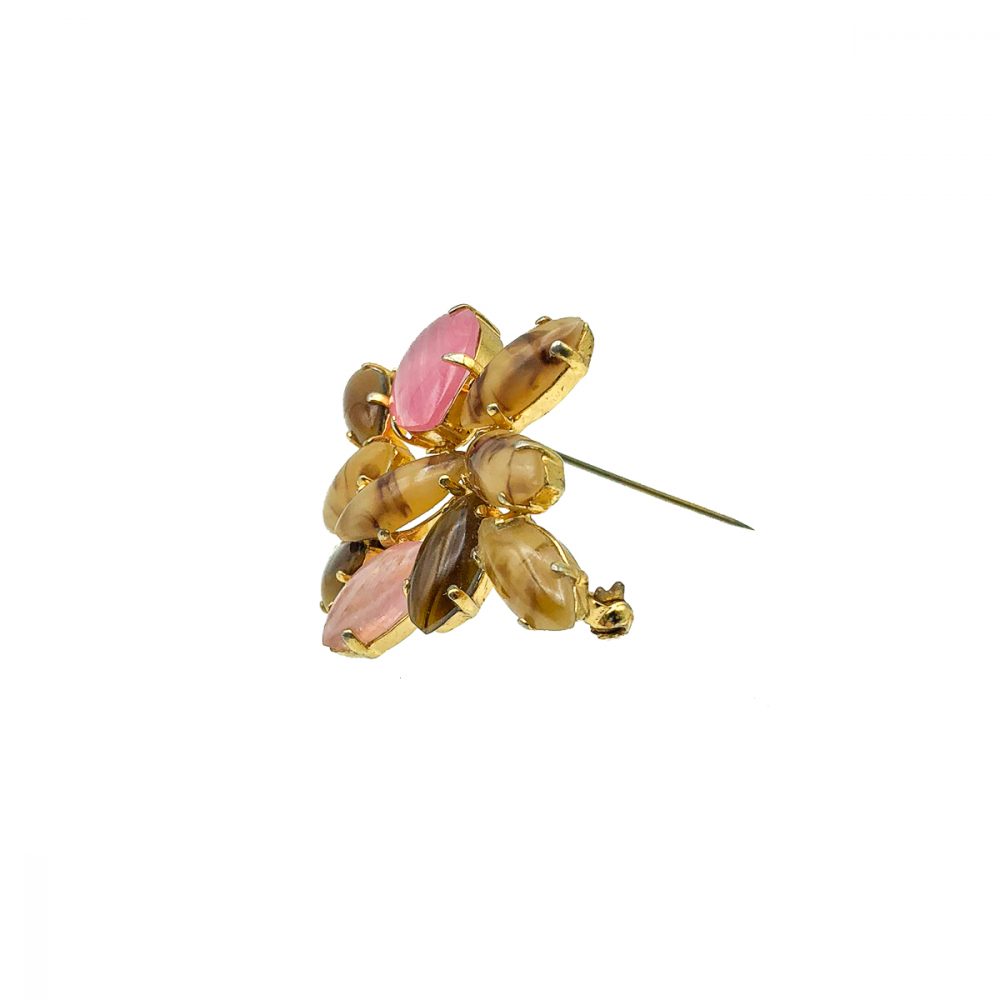 Vintage Dior Glass Brooch