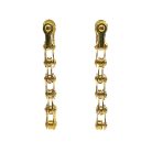 Jennifer Gibson Jewellery Vintage Dior by Galliano Bike Chain Earrings 16 1029 (6) Vintage Dior by Galliano Bike Chain Earrings