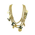 1 Vintage Givenchy Logo Charm Collar
