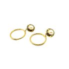 1 Vintage Givenchy Logo Hoop Earrings