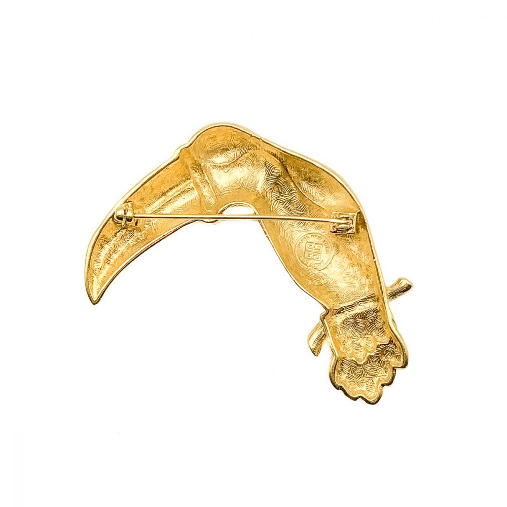 Vintage Givenchy Toucan Brooch