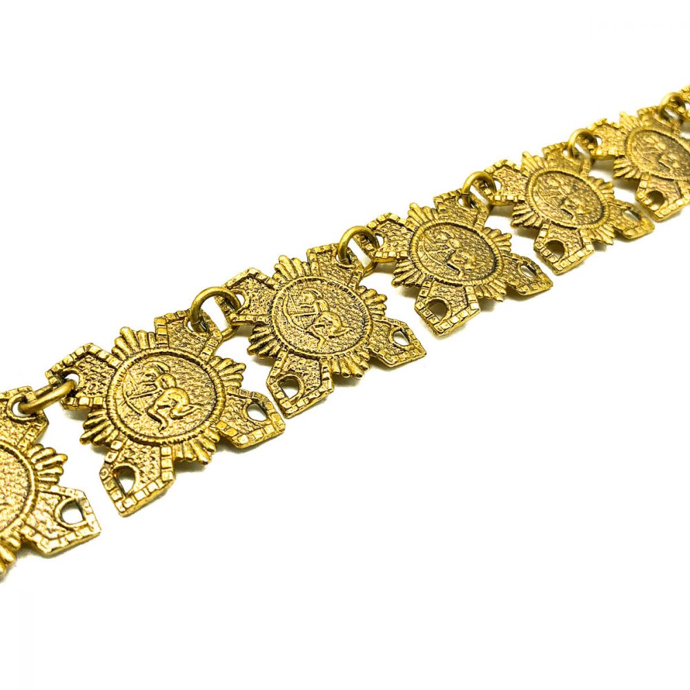 Vintage Gold Egyptian Bib