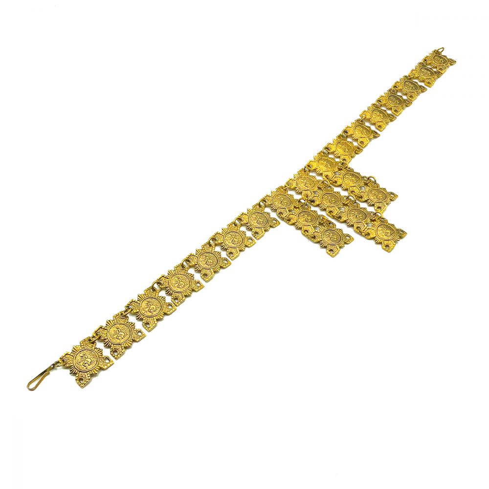 Vintage Gold Egyptian Bib