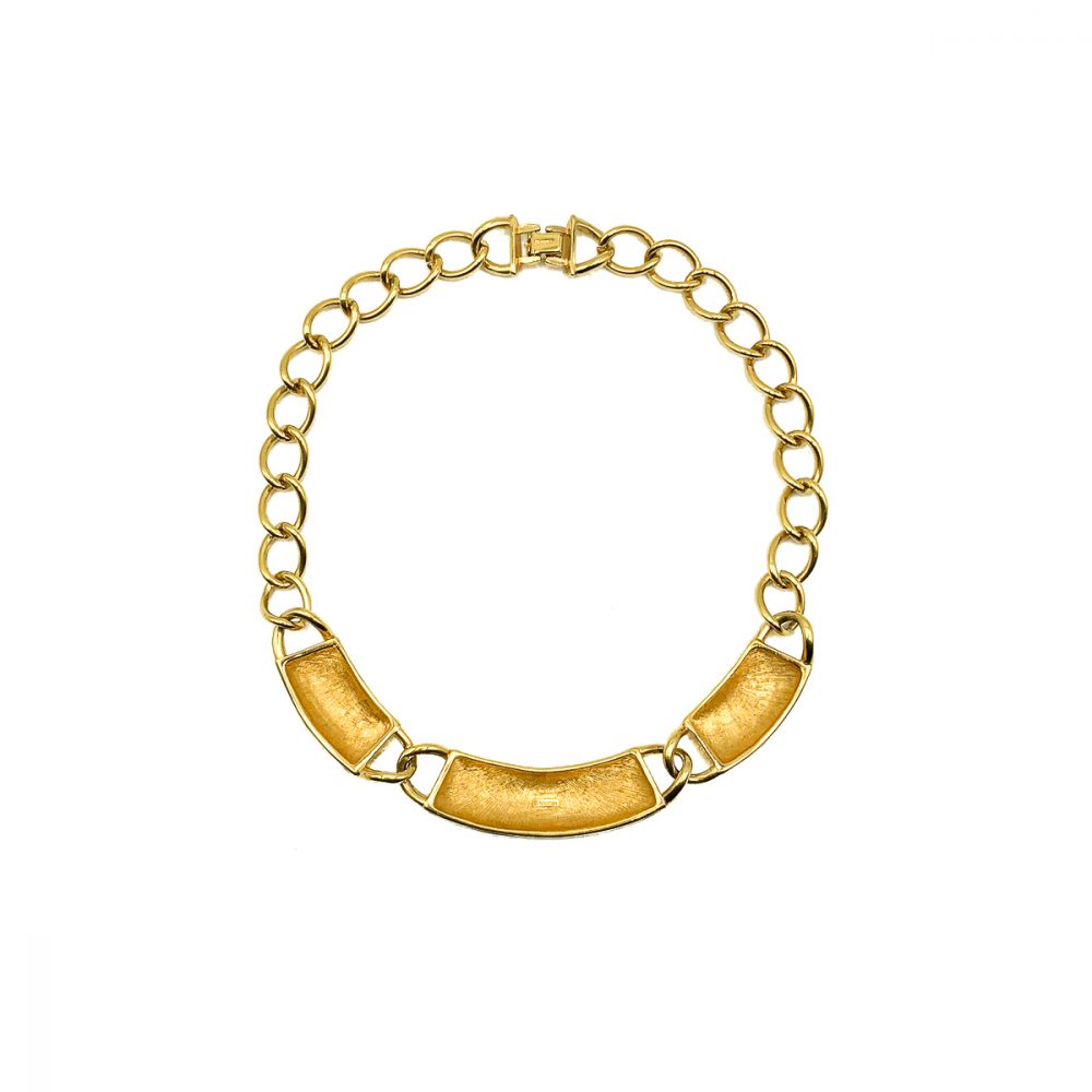 Vintage Monet Enamel Collar