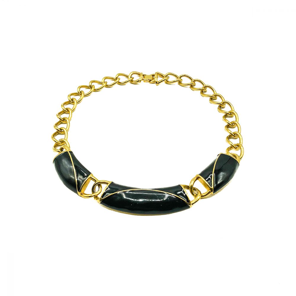 Vintage Monet Enamel Collar