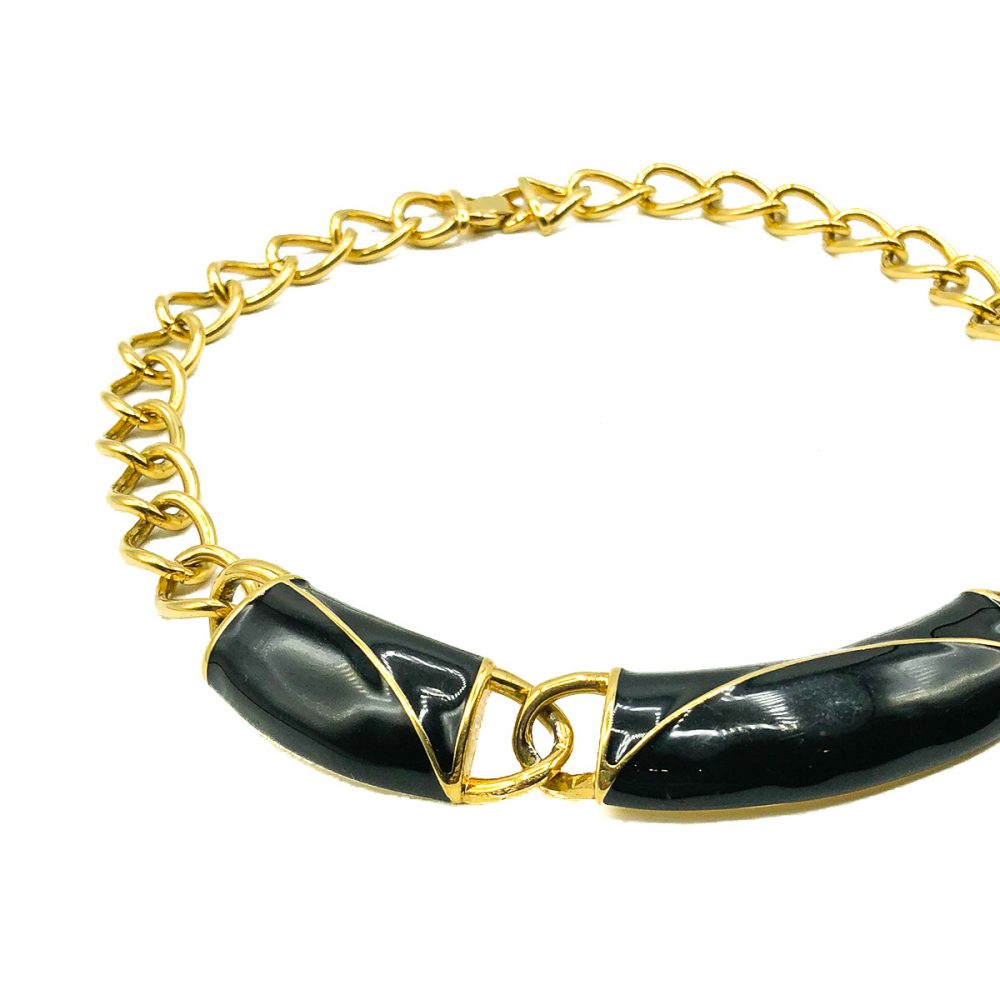 Vintage Monet Enamel Collar