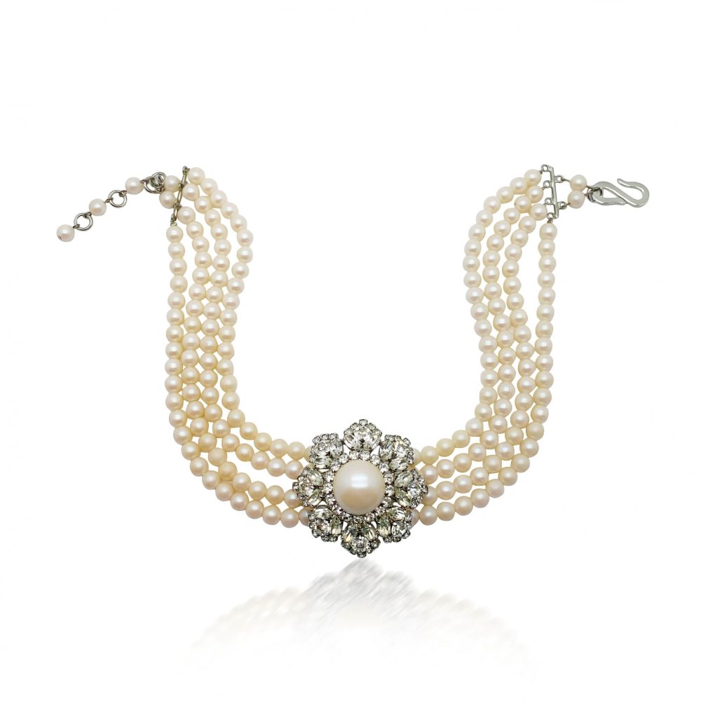 Vintage Dior Pearl Choker
