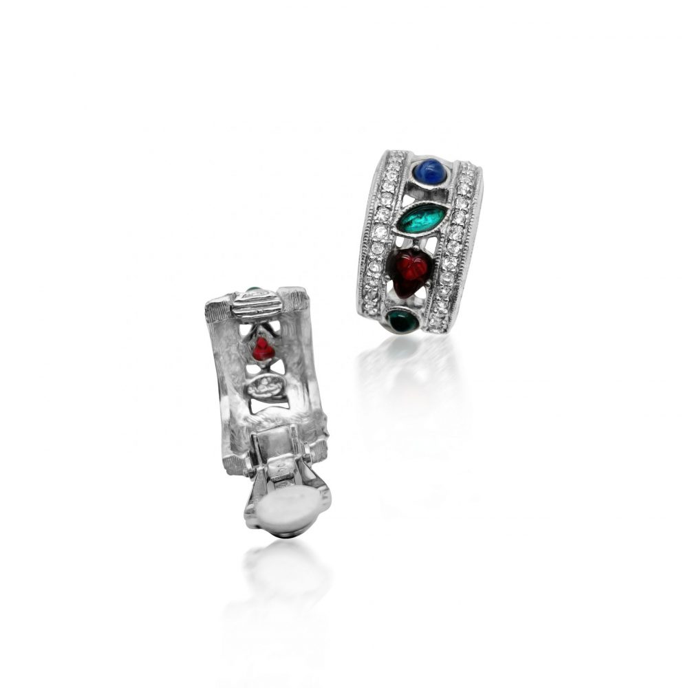 Vintage Givenchy Tutti Frutti Earrings