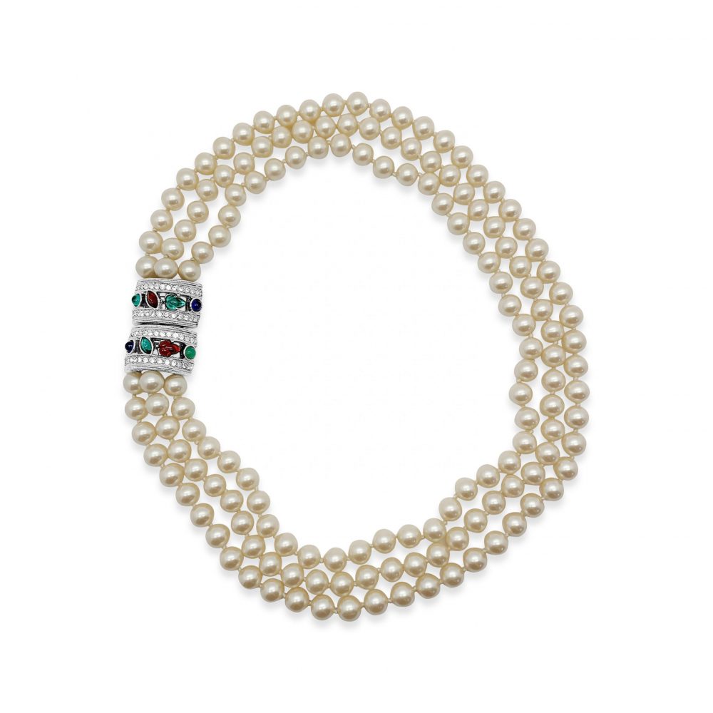 Vintage Givenchy Tutti Frutti Necklace