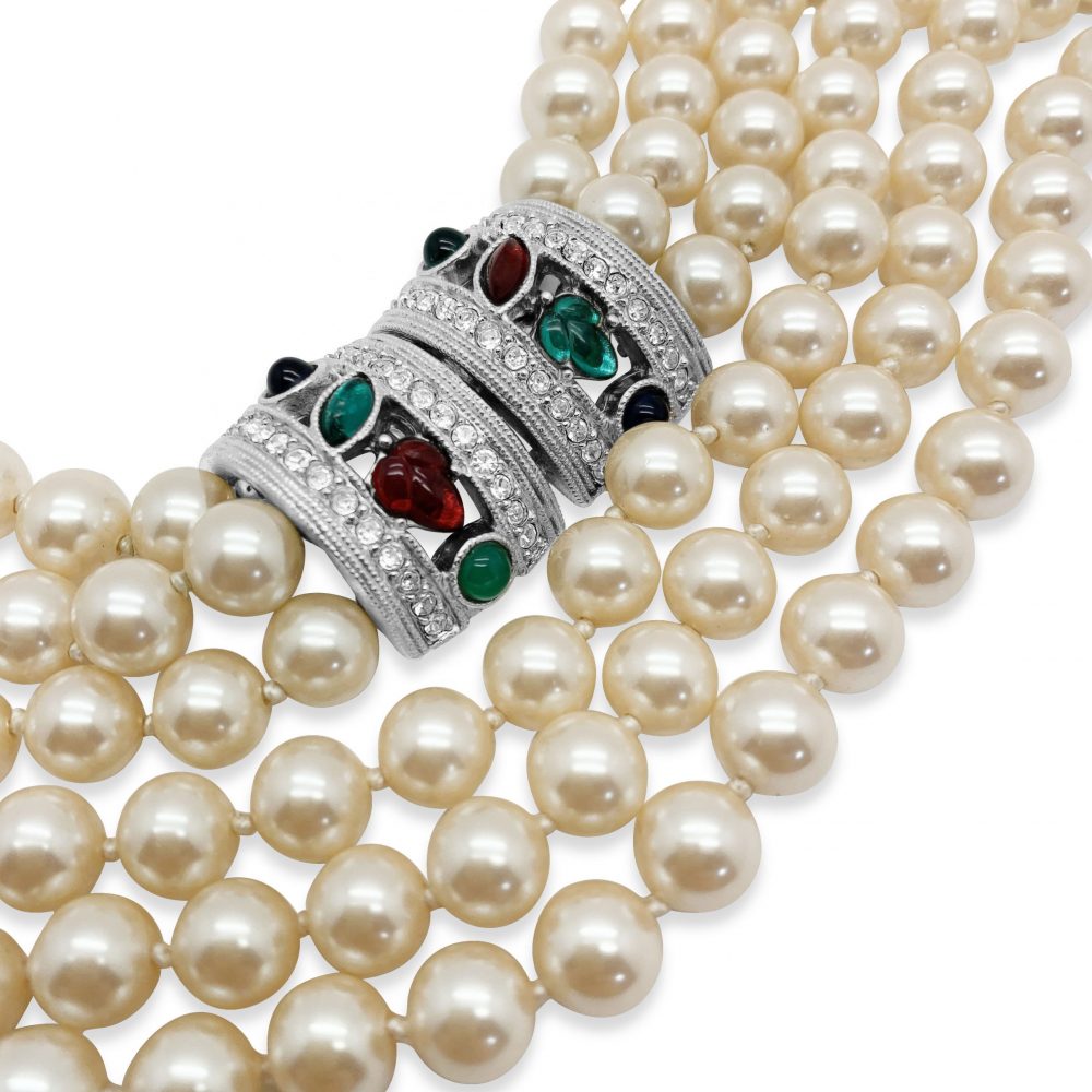 Vintage Givenchy Tutti Frutti Necklace