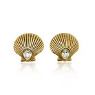 Jennifer Gibson Jewellery Vintage YSL Shell Earrings 1070 I (7) Vintage YSL Shell Earrings