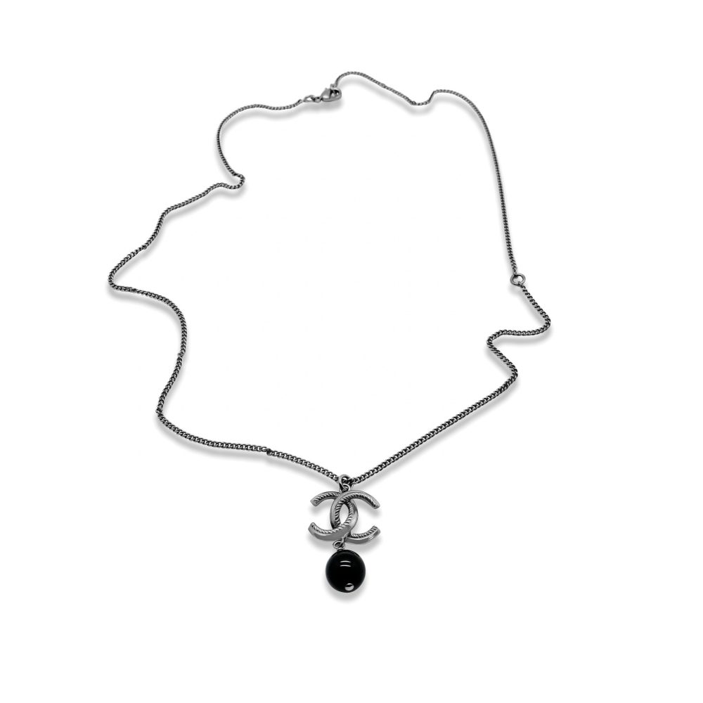 Chanel CC Logo Necklace