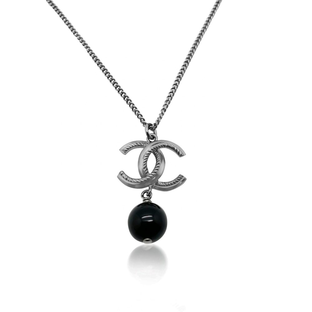 Chanel CC Logo Necklace
