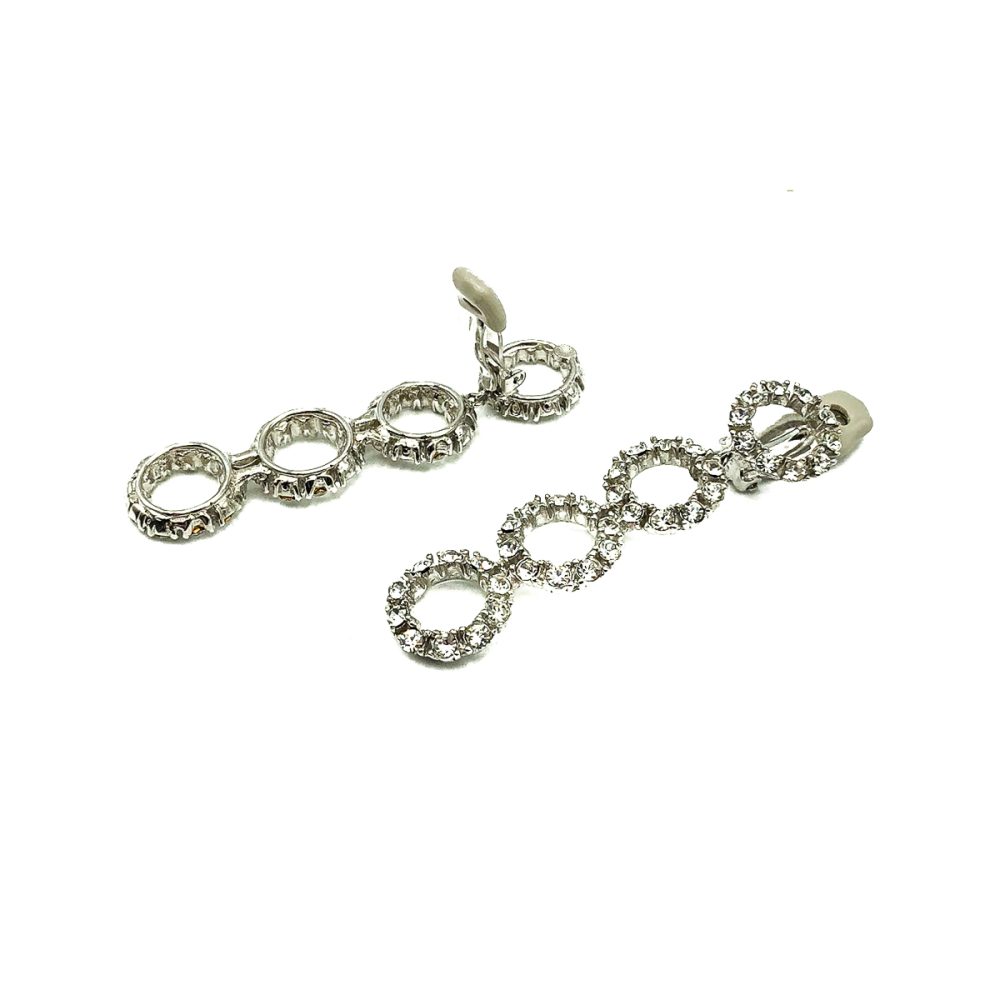 Vintage Ciner Circle Earrings