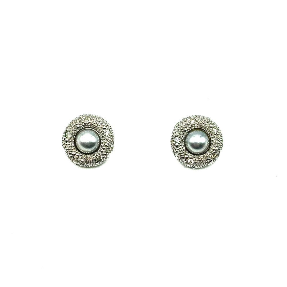Vintage Grosse Grey Pearl Earrings