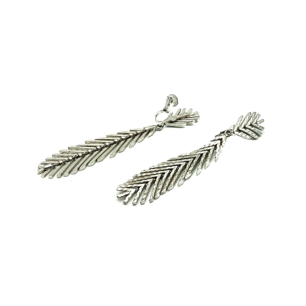 Vintage Feather Earrings