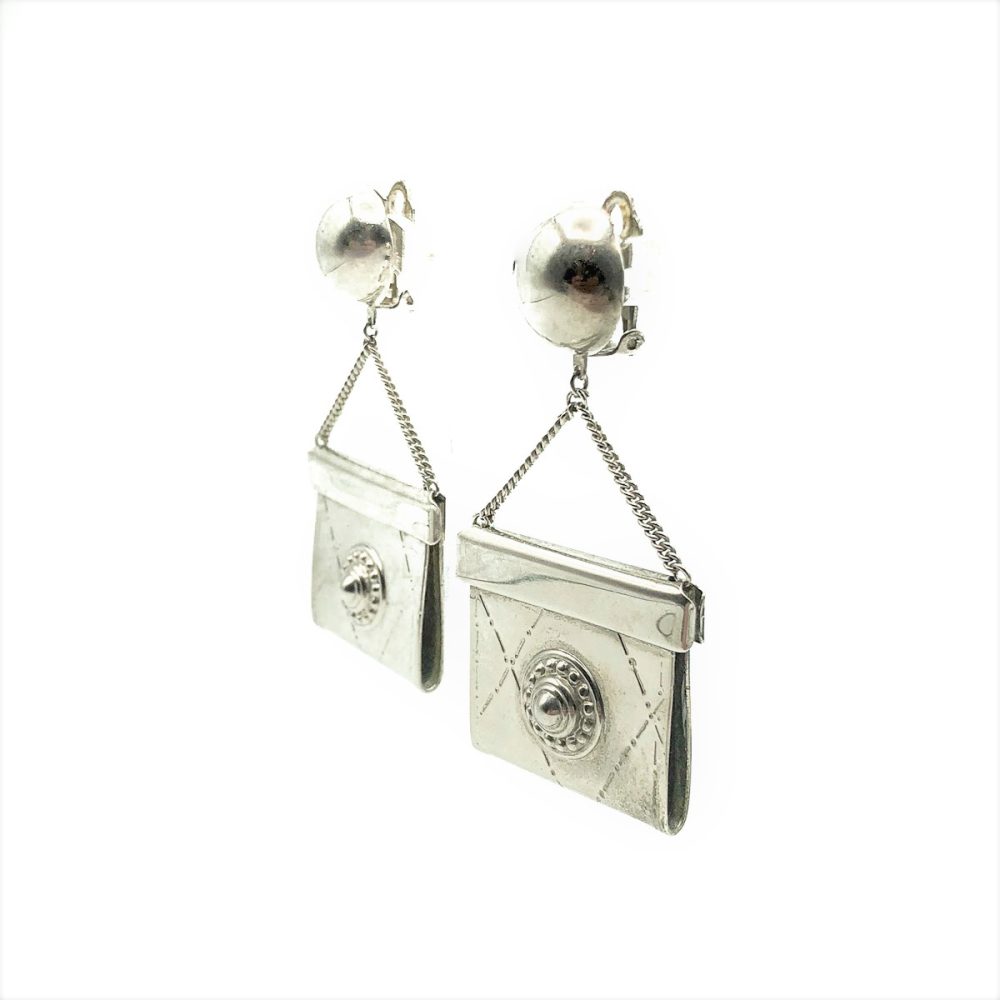 Vintage Handbag Earrings