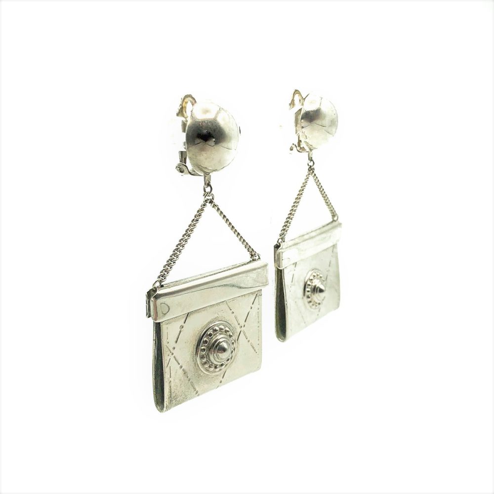 Vintage Handbag Earrings