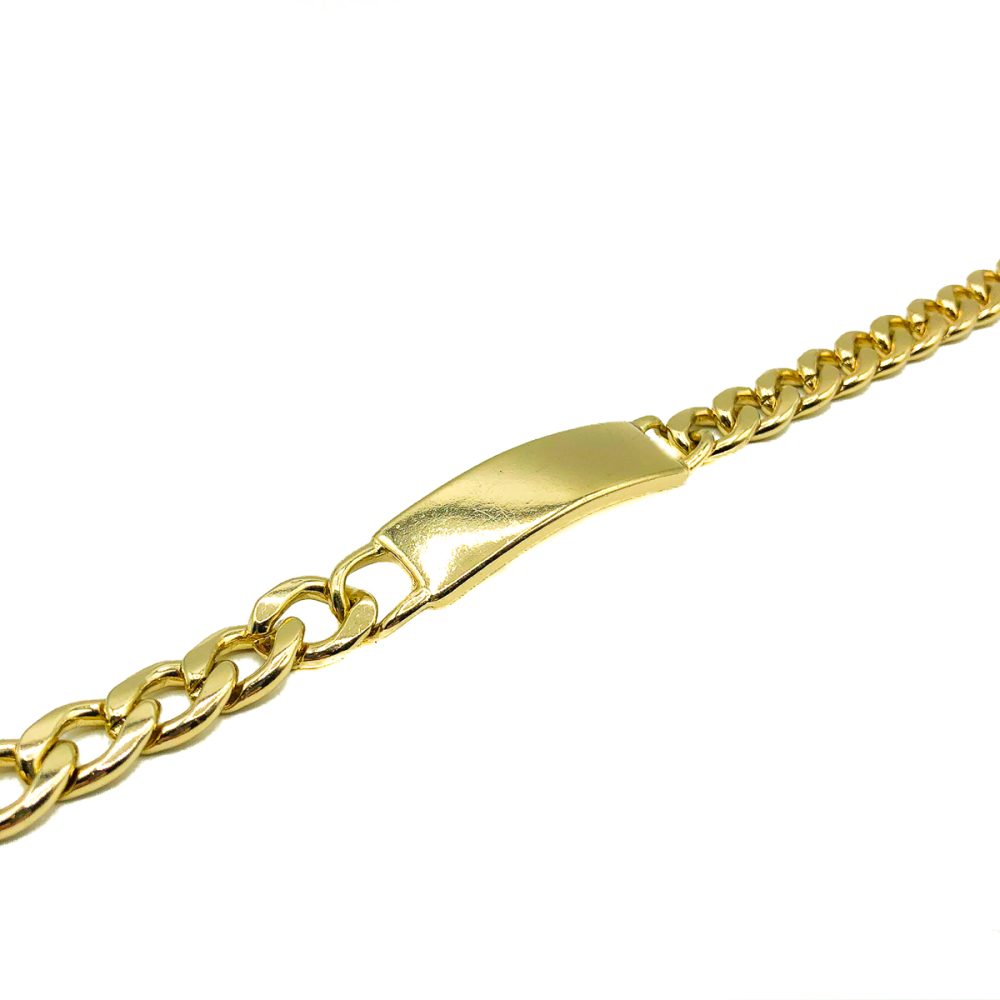 Vintage ID Bar Necklace