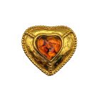 Jennifer Gibson Jewellery Yves Saint Laurent Heart Pendant 32 1081 (2) Yves Saint Laurent Heart Pendant
