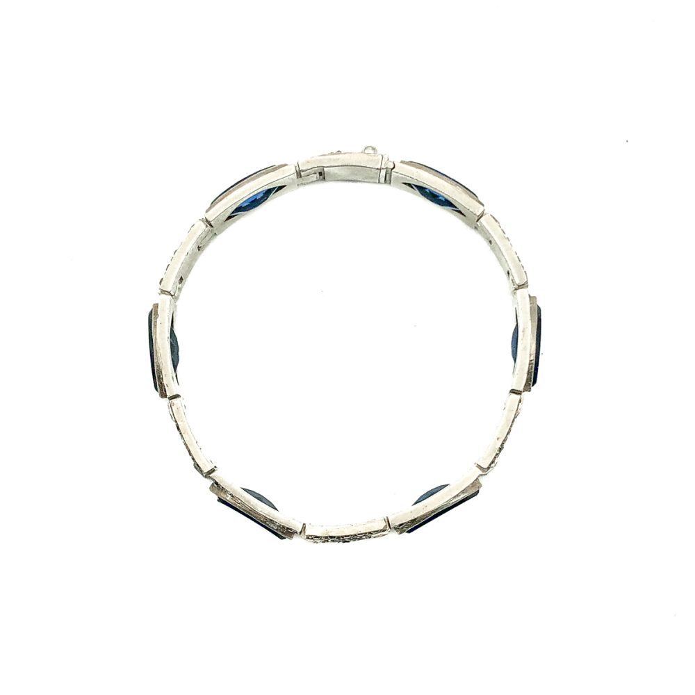 Antique Art Deco Paste Bracelet
